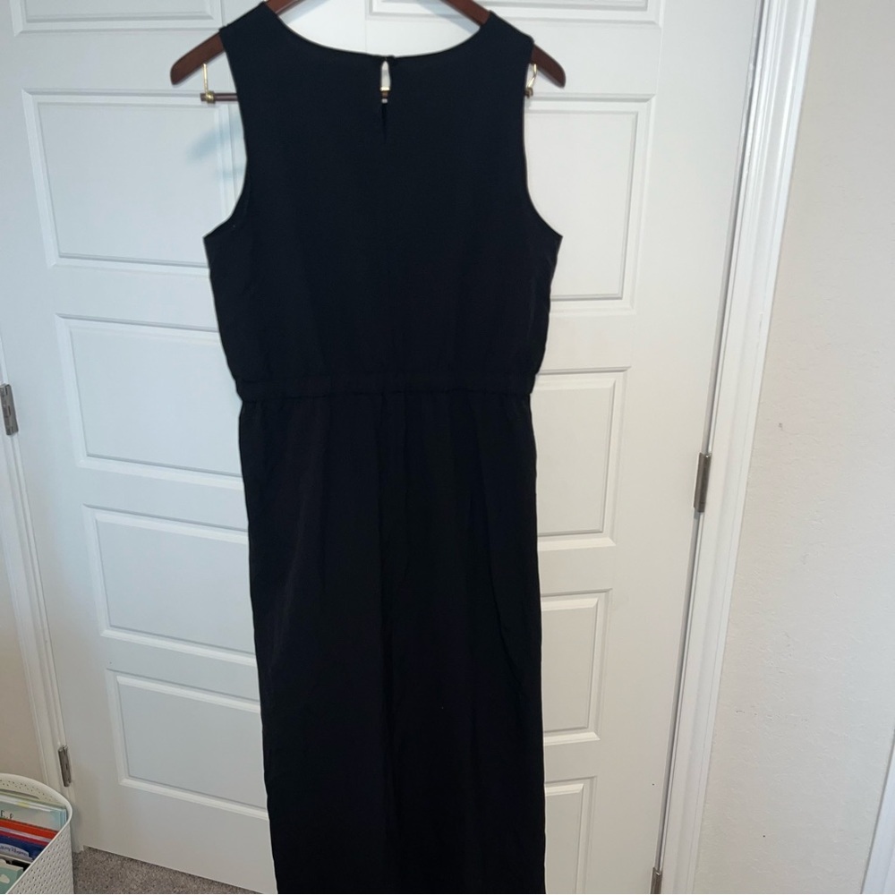 NWT St. John Bay Active Dress, Black, Petite Large - Picture 4 of 5
